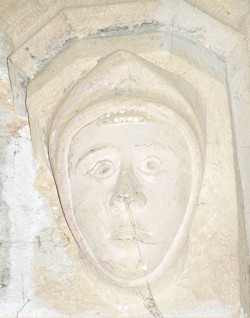 tête (supposée) de Marguerite d'Oingt